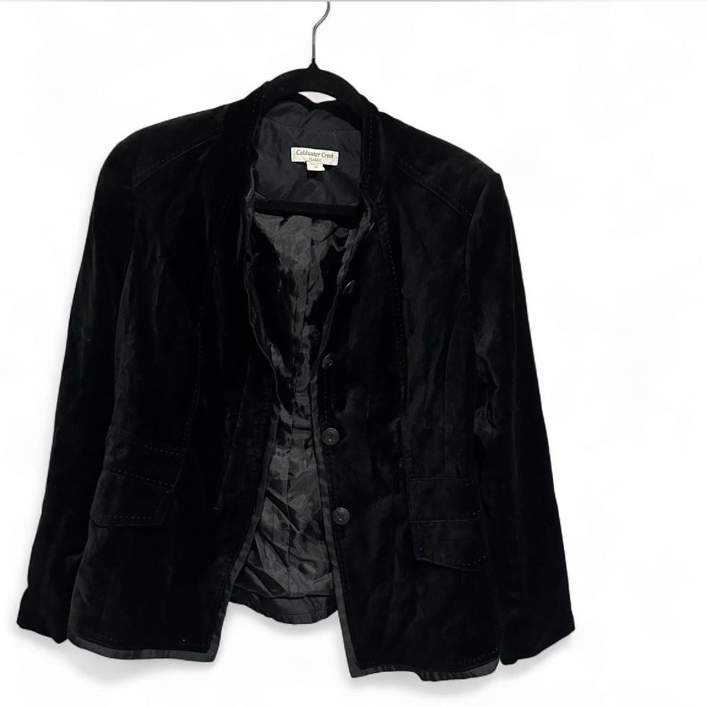 Coldwater Creek Women's Black Blazer